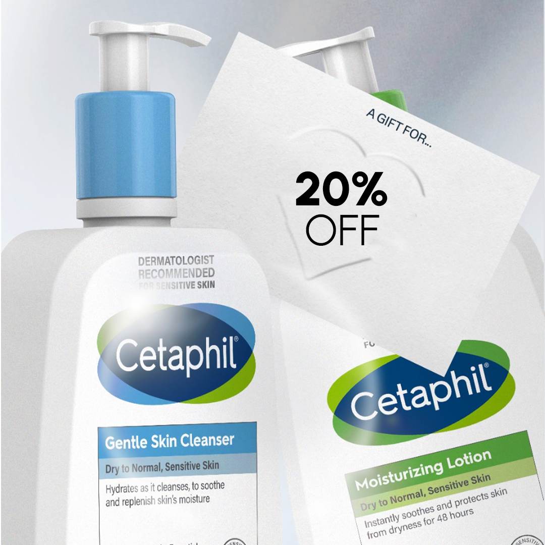 20% OFF Gentle Skincare