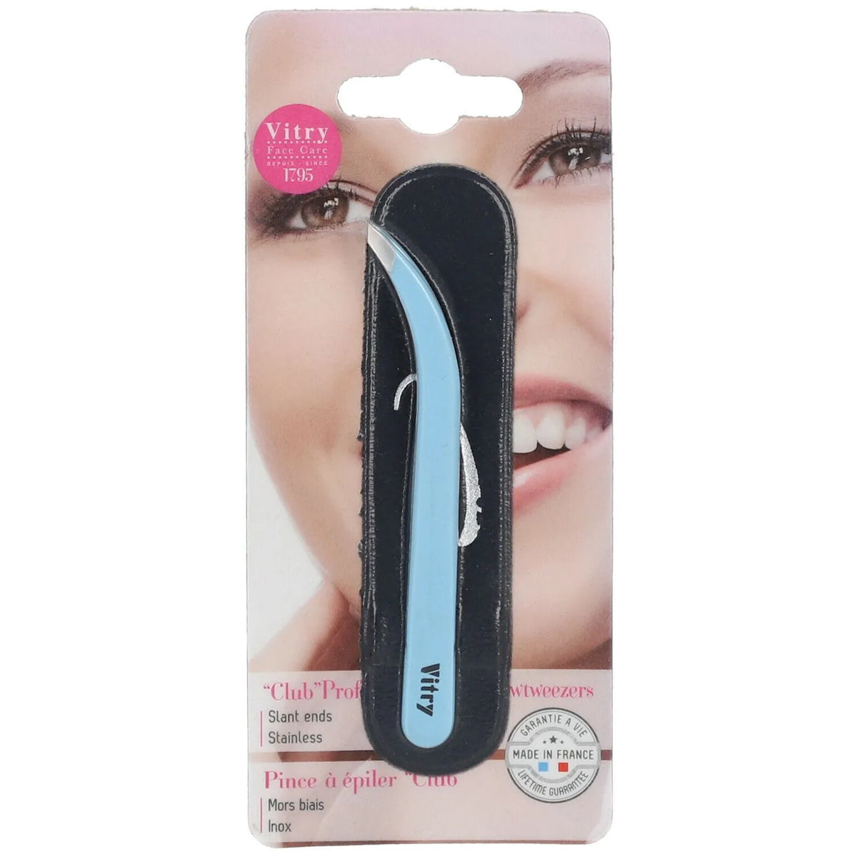1027 'Club' Slant Ends Tweezer