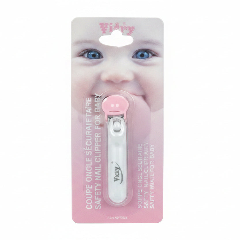 1055 Nour Pink&Blue Baby Nail Clipper -Asia