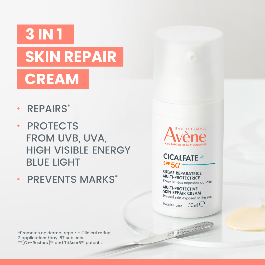 Cicalfate Multi-Protective Repairing Cream & Cicalfate SPF50