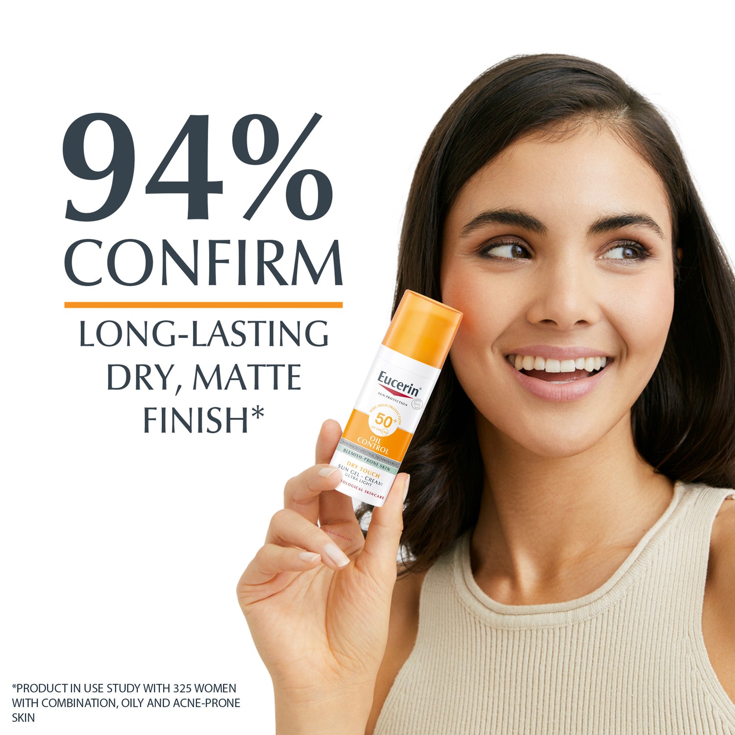 Eucerin Face DUO Sunscreen Oil Control Gel-Cream Dry Touch