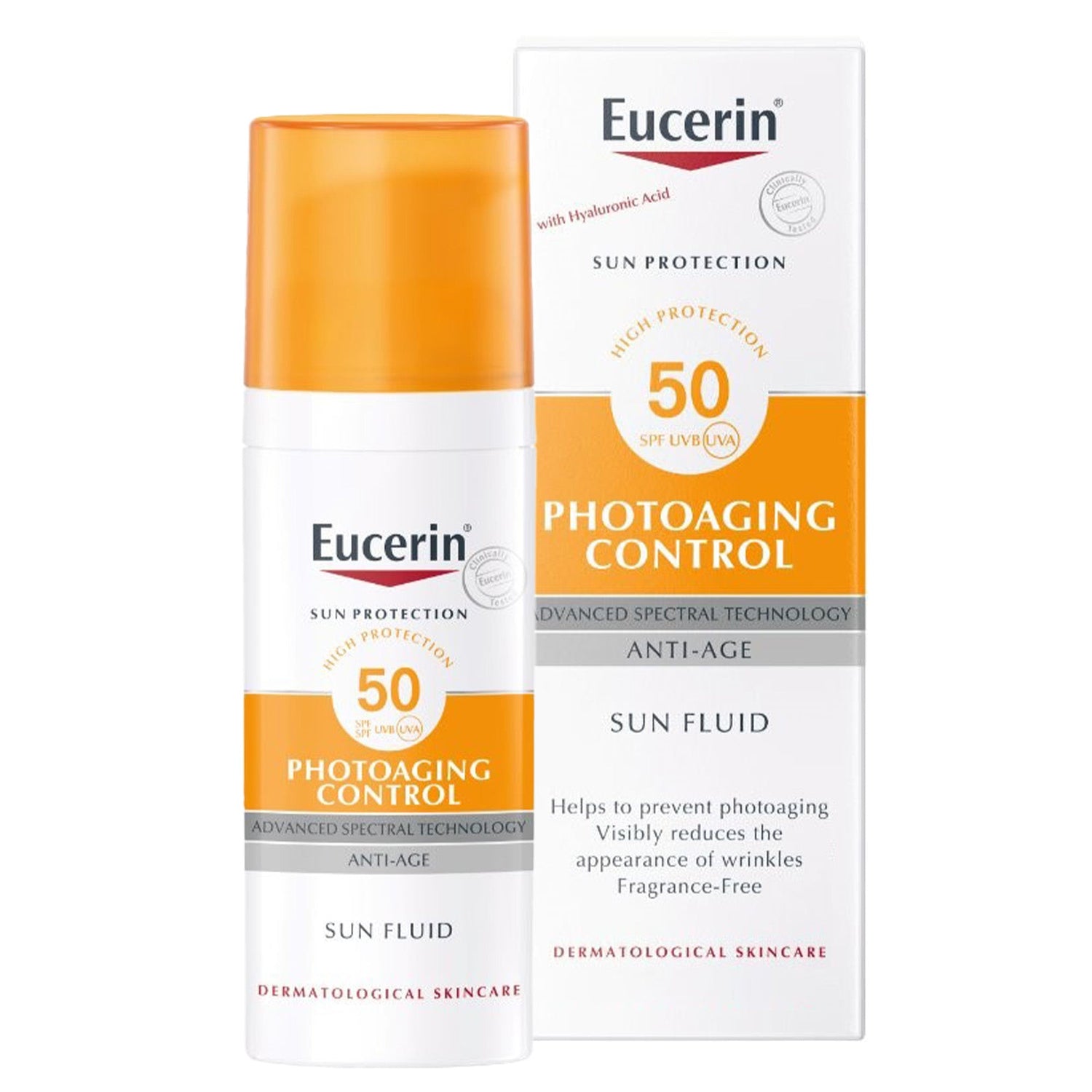 Eucerin Face Sunscreen Even Pigment Perfector Pigment Control Sun Fluid