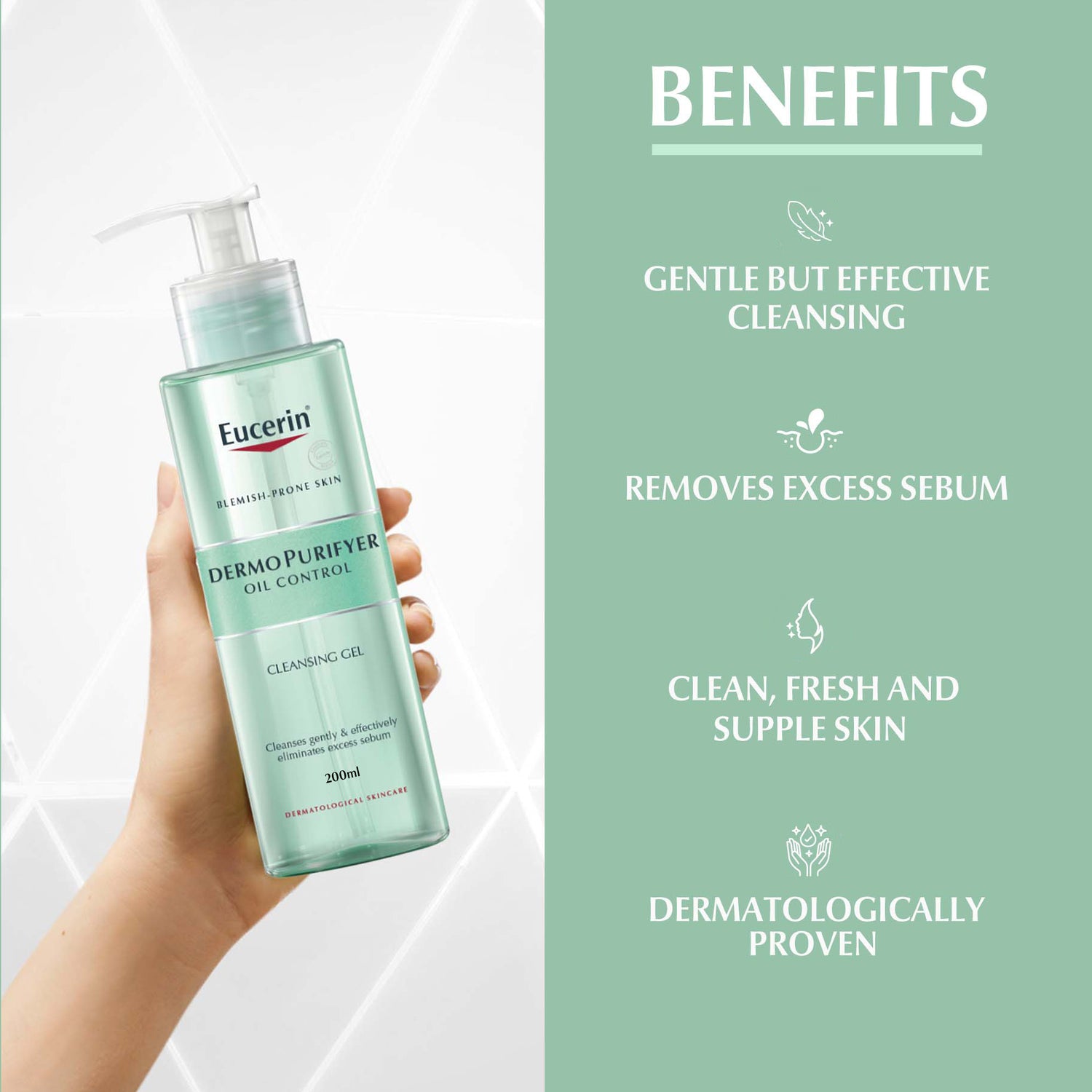 Eucerin DermoPurifyer Oil Control Face Cleansing Gel