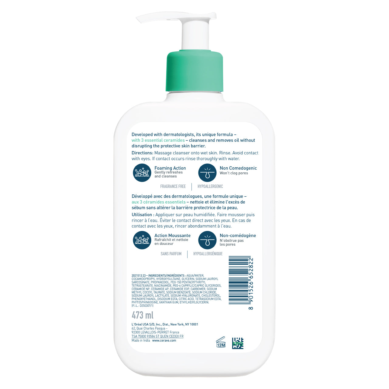 Foaming Cleanser for Normal to Oily Skin