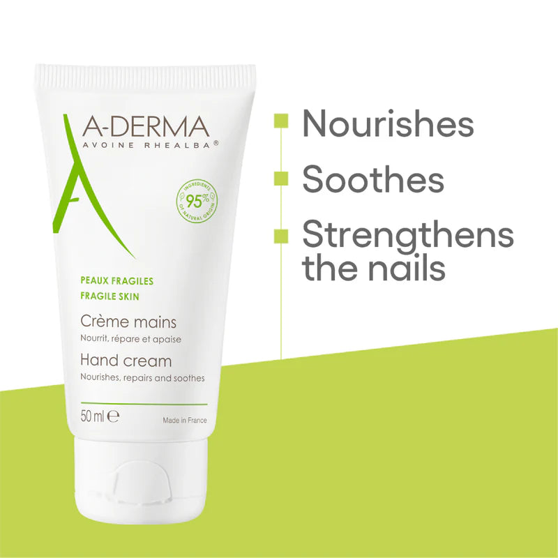 A-Derma Epitheliale A.H Ultra Anti-Mark Ultra-Repairing Cream with free A-Derma The Indispensable Hand Cream for skin repair and daily hand care.