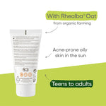 A-Derma Protect AC Mattifying Face Sunscreen Fluid SPF 50+ for acne-prone skin with broad-spectrum UV protection and oil-control technology.