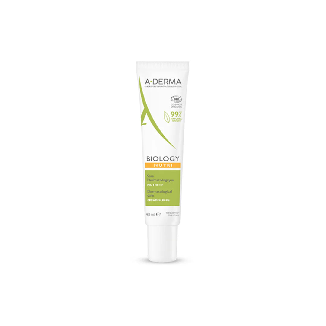 A-Derma Biology Nutri Nourishing Dermatological Cream for Dry Sensitive Skin