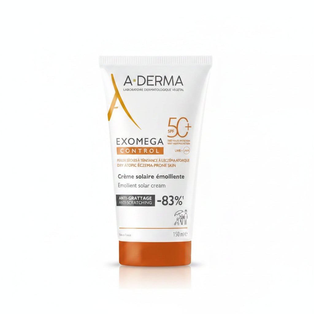 A Exomega Control Emollient Sun Cream SPF50
