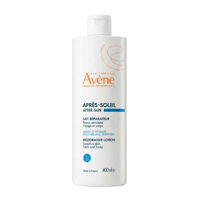 Avène After-Sun Repair Lotion for sun-exposed skin with soothing hydration and skin comfort