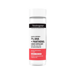 Neutrogena 7% AHA + Panthenol Liquid Exfoliant bottle on a white background
