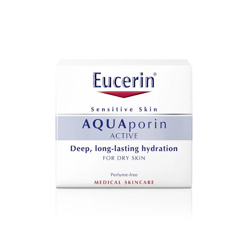 Eucerin AQUAporin Active Rich Face Day Cream available on The DistriQt Lebanon.