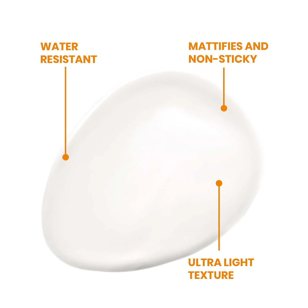 Oil-control sunscreen Avène Cleanance SPF 50+ for sensitive, blemish-prone skin texture and daily use