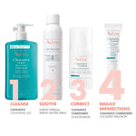 Avène Comedomed Peeling Intensive Breakouts Cream for acne-prone skin targeting breakouts, clogged pores, and uneven skin texture with exfoliating acne treatment formula.