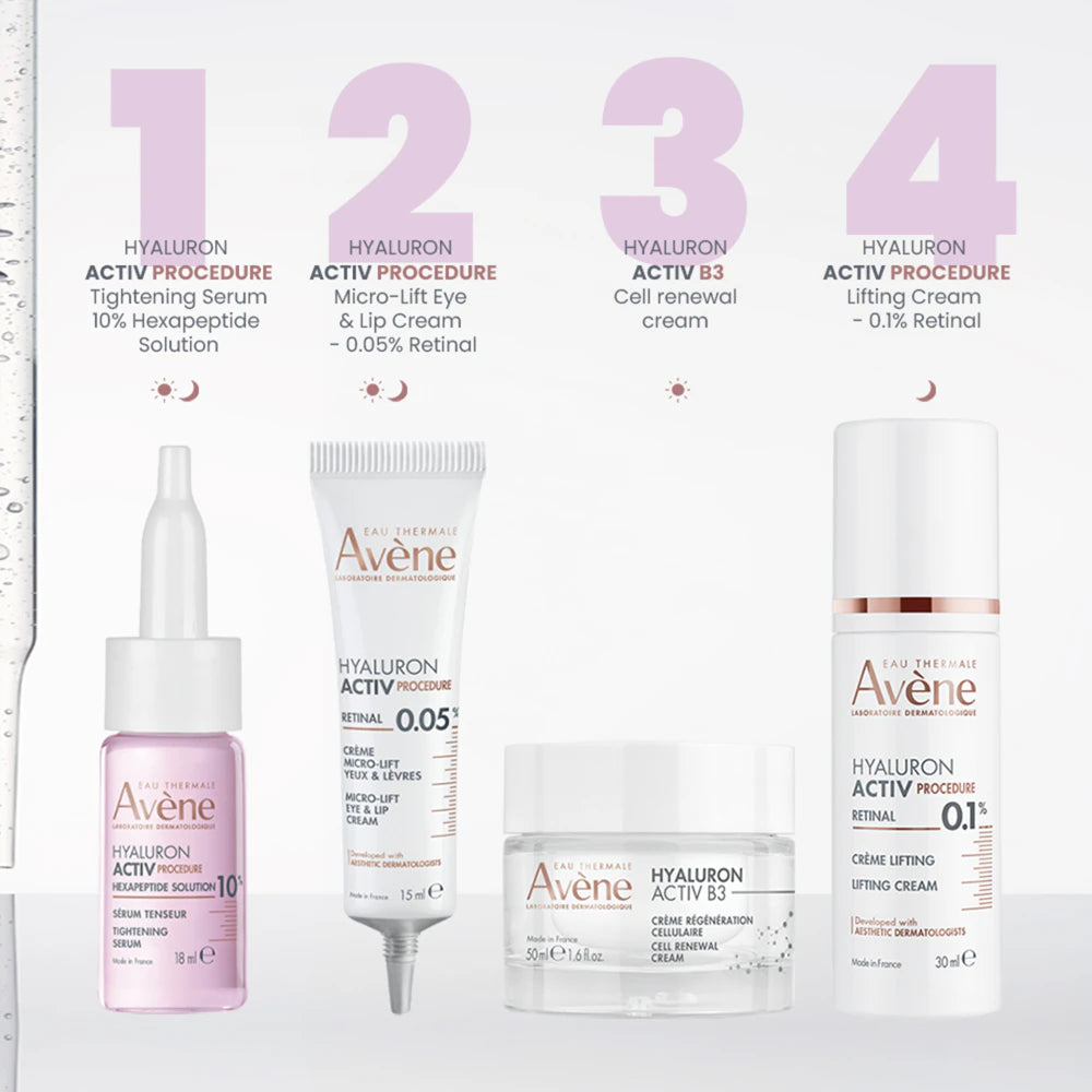 Hyaluron Activ Procedure Firming Serum l 10% Hexapeptide Solution