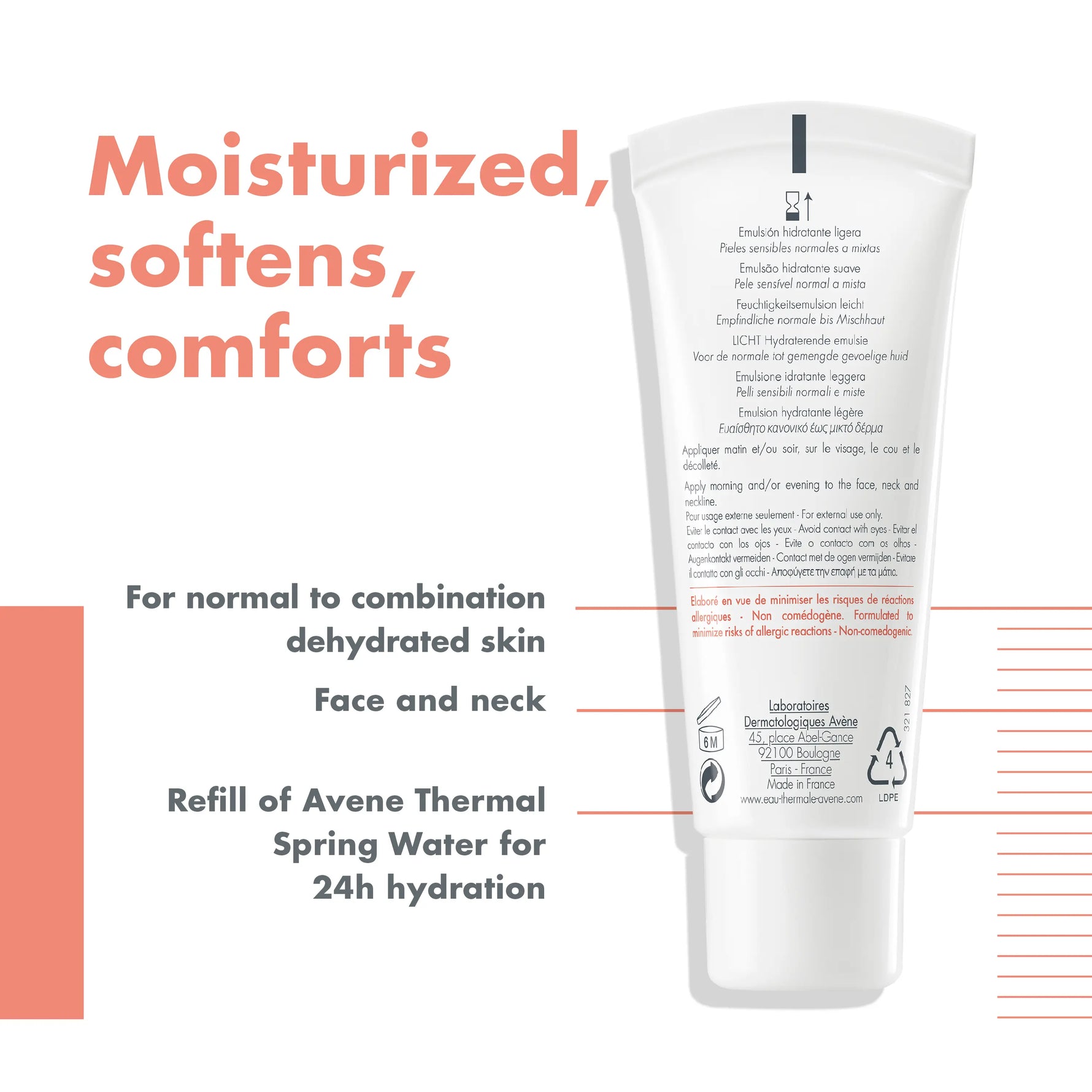 Avène Hydrance Light daily hydration bundle