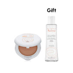 Avène SPF 50 corrective compact foundation with complimentary Micellar Lotion.