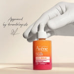 Avène hydrating sunscreen serum with Hyaluronic Acid and Niacinamide.