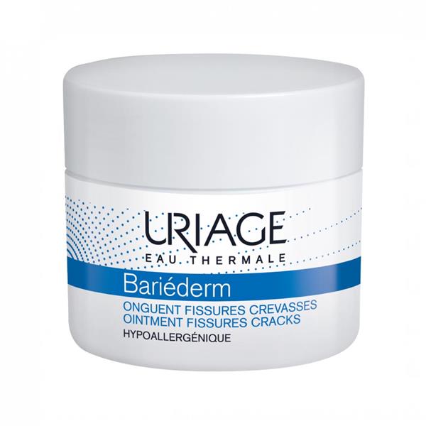 Uriage Bariéderm jar on a white background