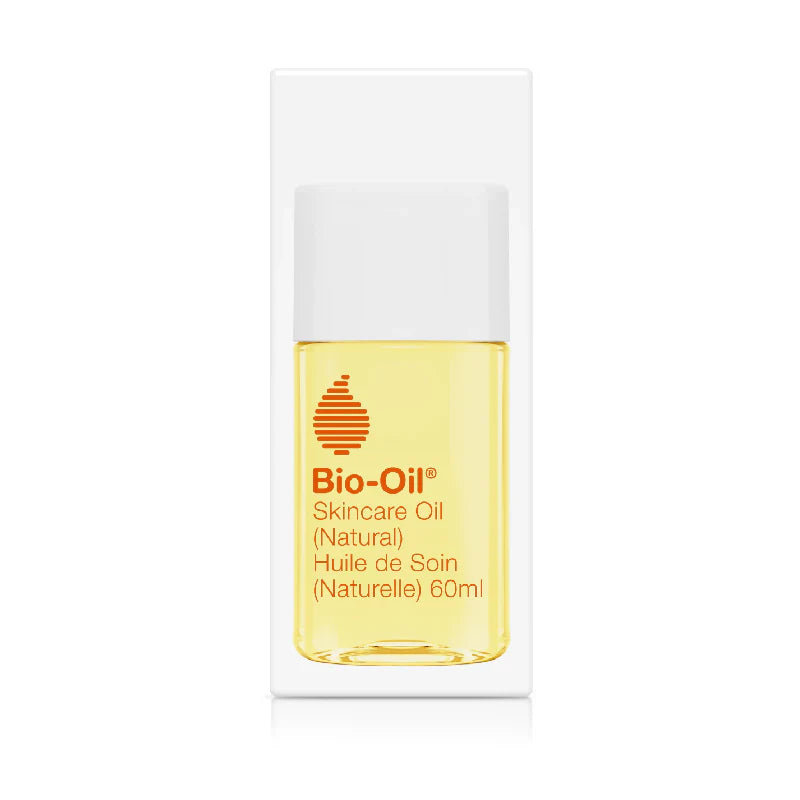 Bio-Oil skincare oil bottle on a white background