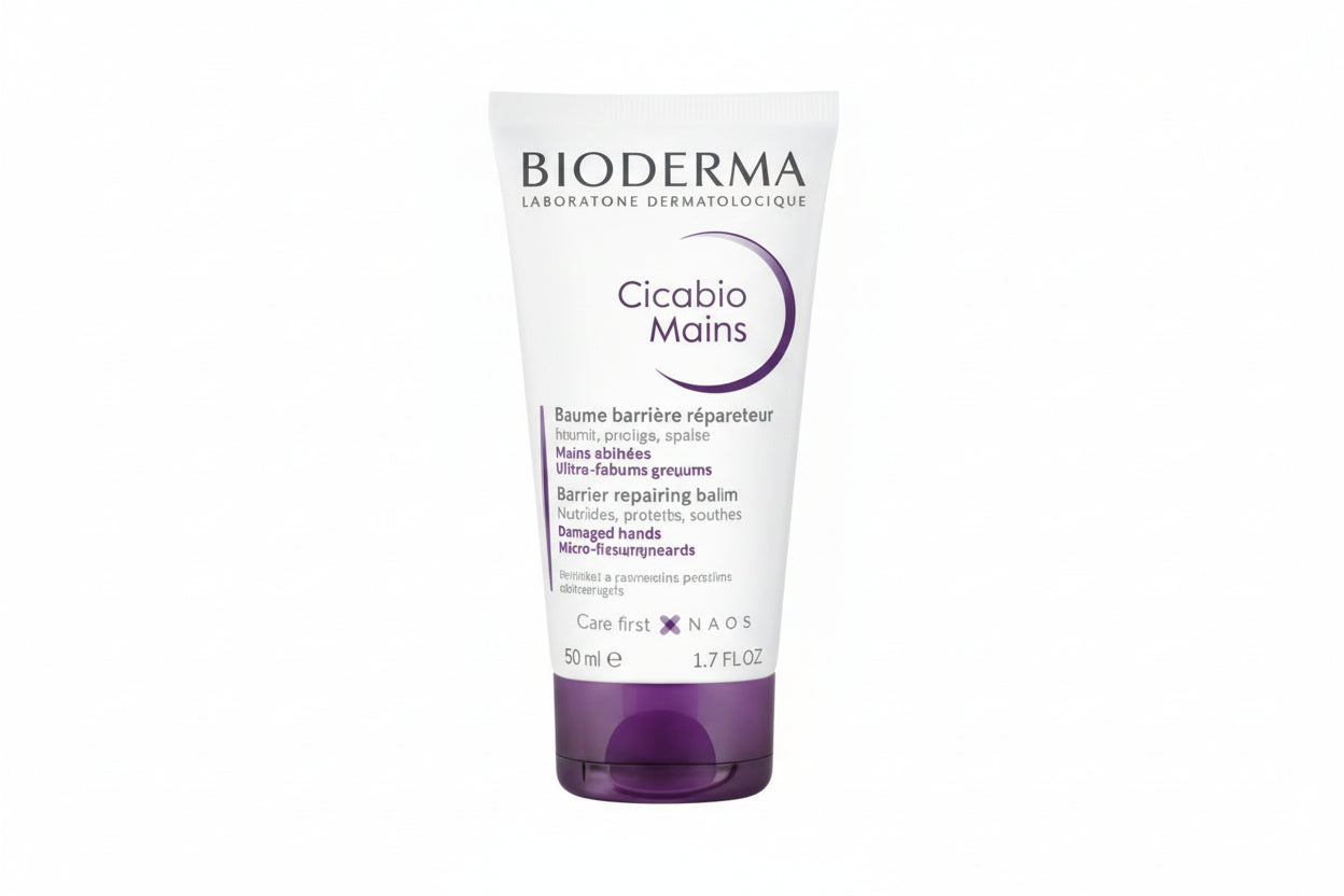 Bioderma hand cream tube