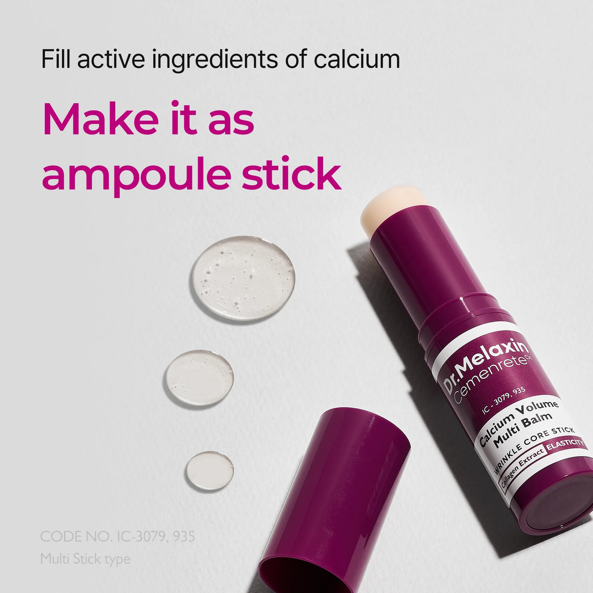Dr. Melaxin Calcium Multi Balm for wrinkles and under-eye hollows
