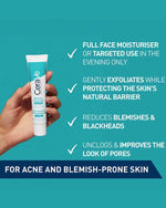 CeraVe exfoliating gel with AHA and Salicylic Acid what it does
