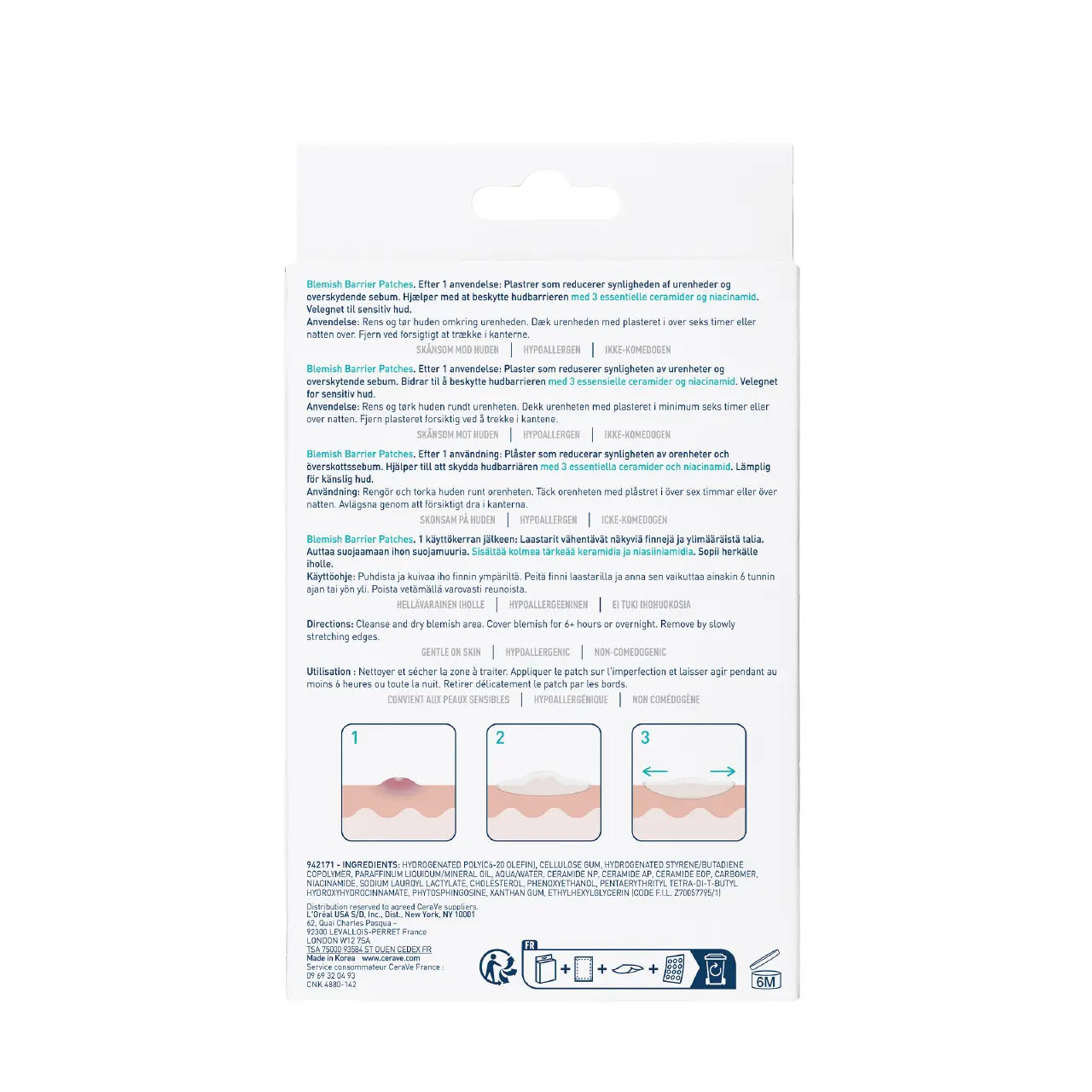 CeraVe blemish patches for whiteheads and pimples