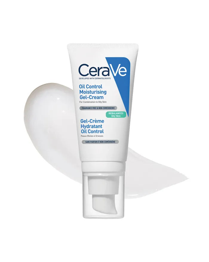 Main Bottle CeraVe Oil Control Moisturising Gel-Cream for Oily Skin 52ml