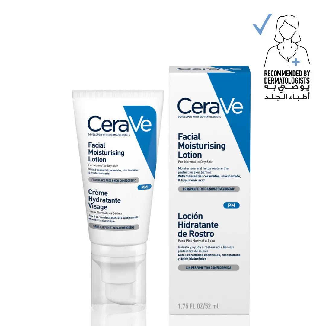 CeraVe overnight facial moisturizer with Hyaluronic Acid
