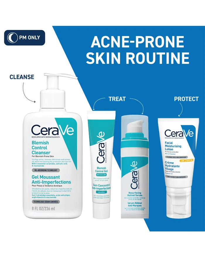 CeraVe Resurfacing Retinol Serum routine 