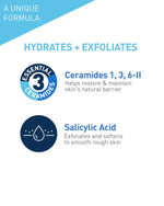 CeraVe exfoliating foot cream for rough skin