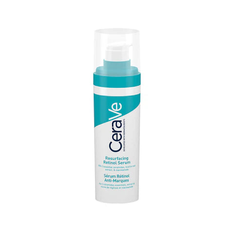 CeraVe resurfacing retinol serum bottle