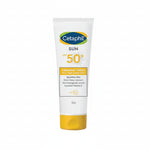 Cetaphil sunscreen lotion tube on a white background