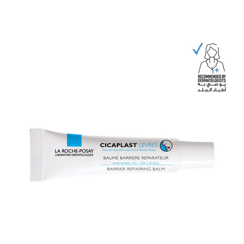 La Roche-Posay Cicaplast Levres lip balm on a white background