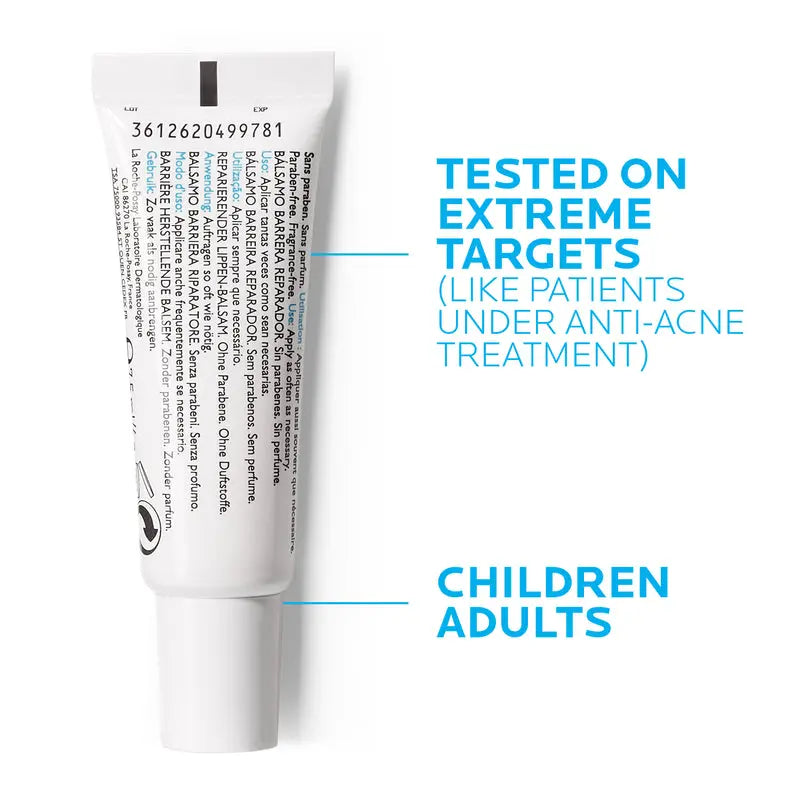 La Roche-Posay Cicaplast lip balm with 5% panthenol for cracked lips
