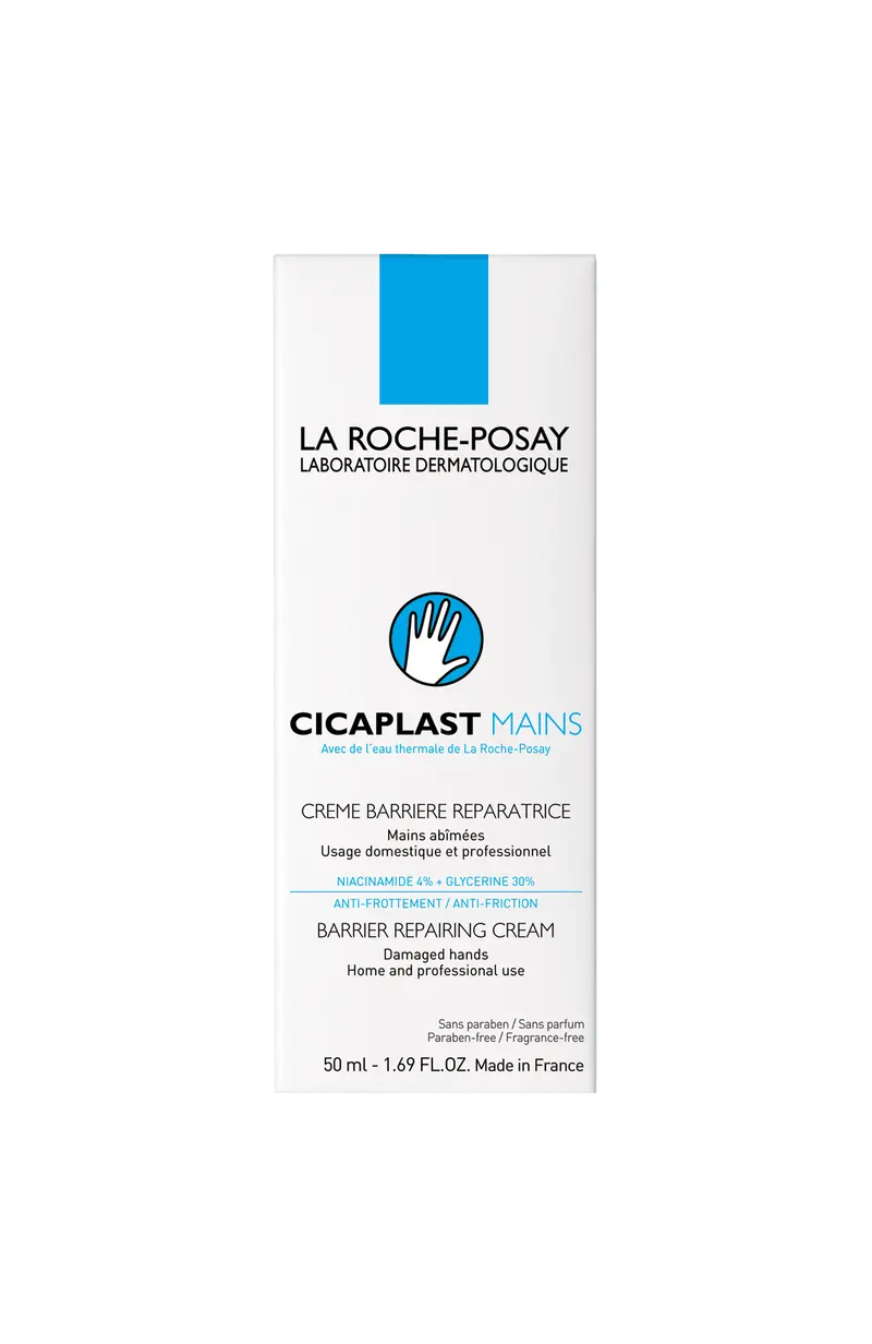 Cicaplast Mains repairing barrier cream for rough overworked hands 50ml