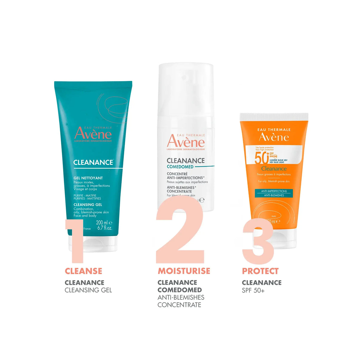 Avène Cleanance Comedomed serum targeting blackheads and blemishes for oily skin
