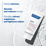 Daily sebum-control shampoo from Ducray for greasy hair.