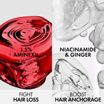 Vichy Dercos R.E.G.E.N. Booster with Aminexil, Niacinamide, and Ginger Extract for hair strengthening