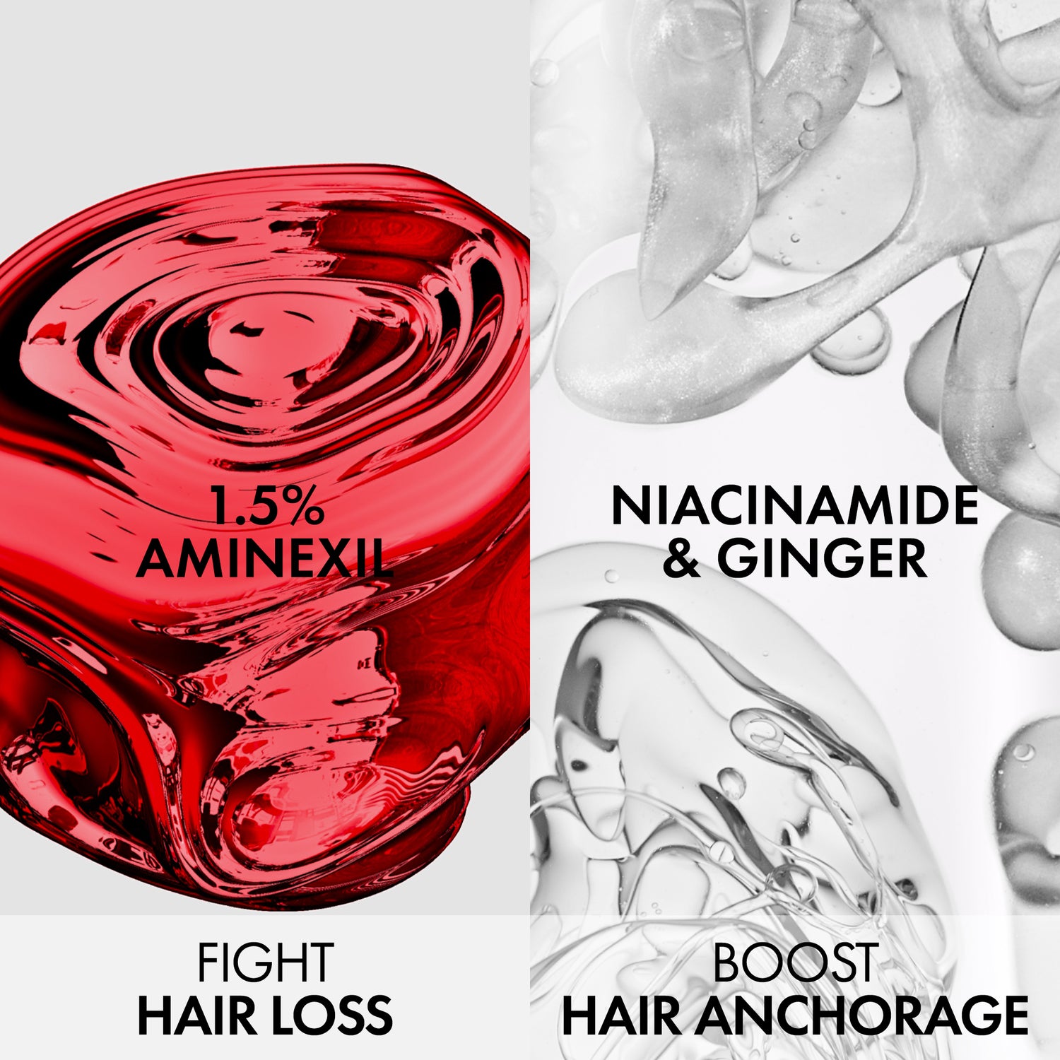 Vichy Dercos R.E.G.E.N. Booster with Aminexil, Niacinamide, and Ginger Extract for hair strengthening