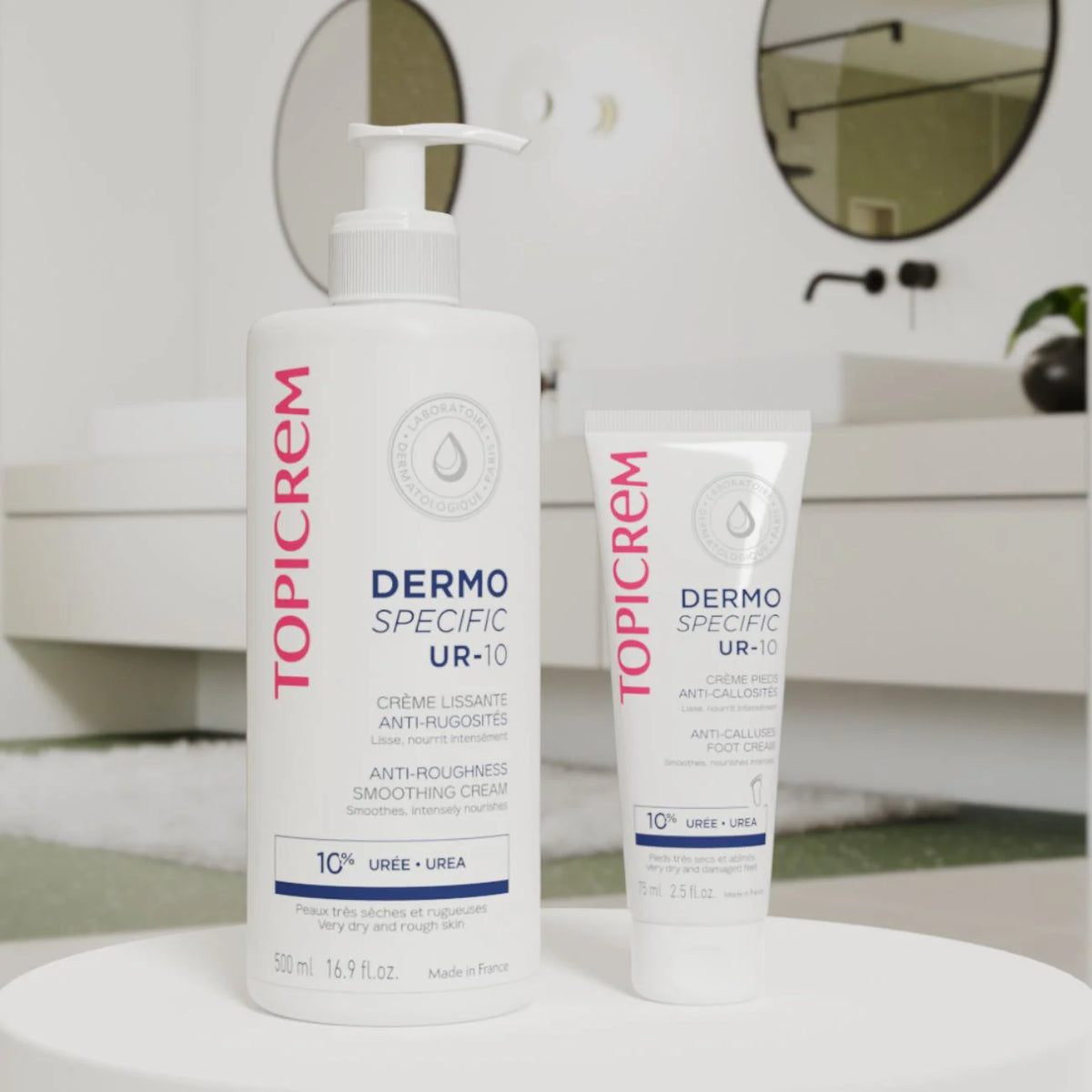 Dermatologist-tested 10% urea body moisturizer for very dry skin.
