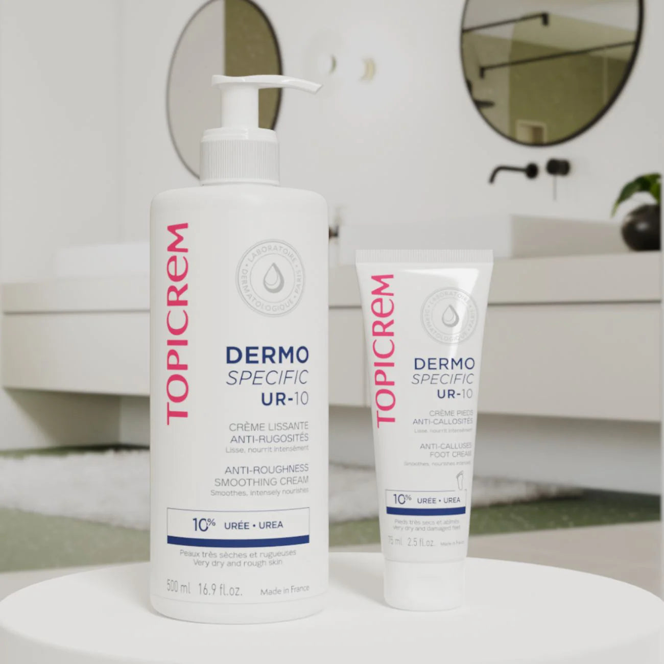 Dermatologist-tested 10% urea body moisturizer for very dry skin.