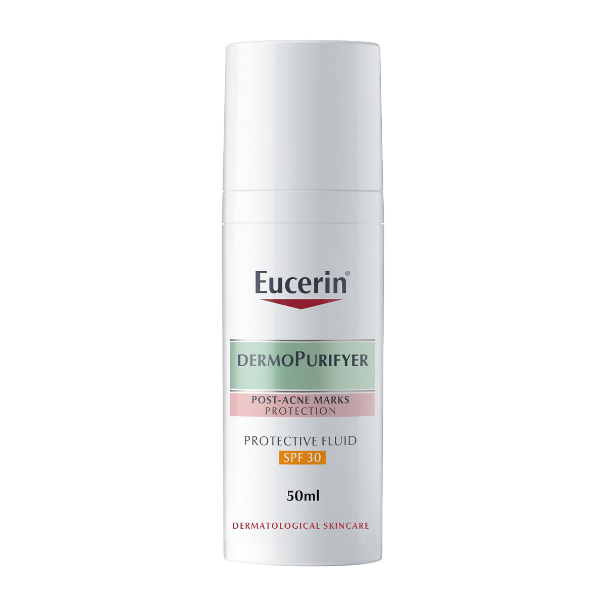 Eucerin DermoPurifyer Oil Control Protective Face Fluid SPF 30 available on The DistriQt Lebanon.