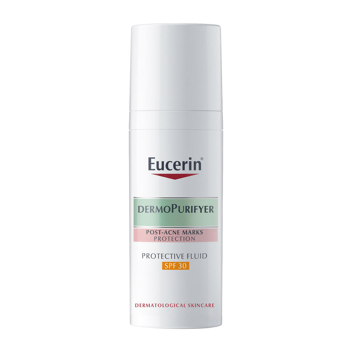 Eucerin DermoPurifyer Oil Control Protective Face Fluid SPF 30 available on The DistriQt Lebanon.