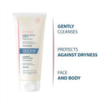 Ducray Ictyane Anti-Dryness Cleansing Shower Cream for dry and sensitive skin.
