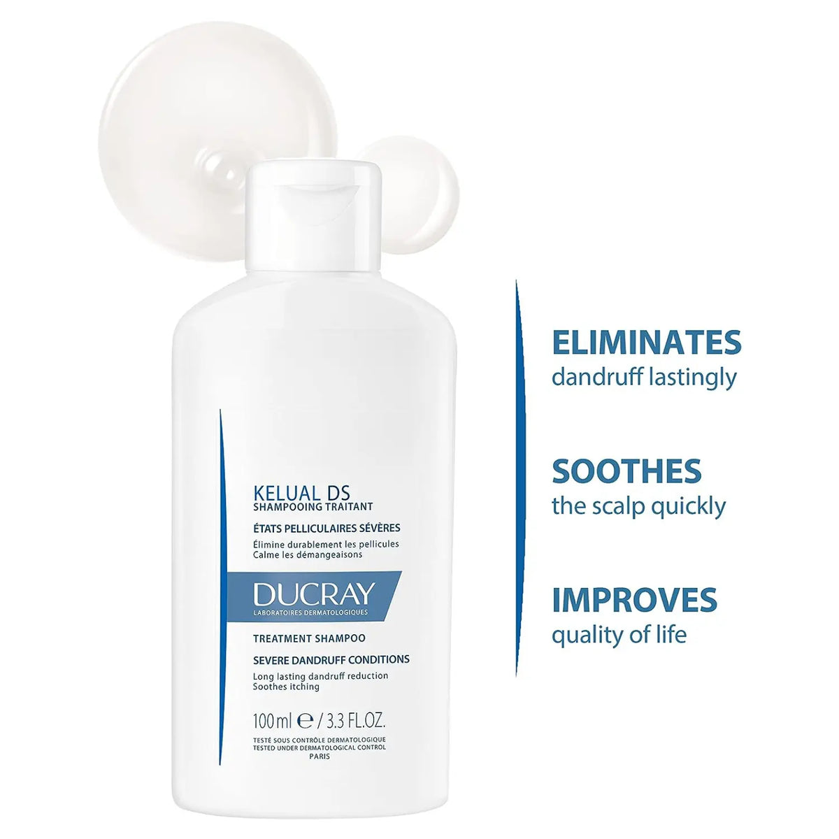 Ducray Kelual DS Treatment Shampoo what it does 2