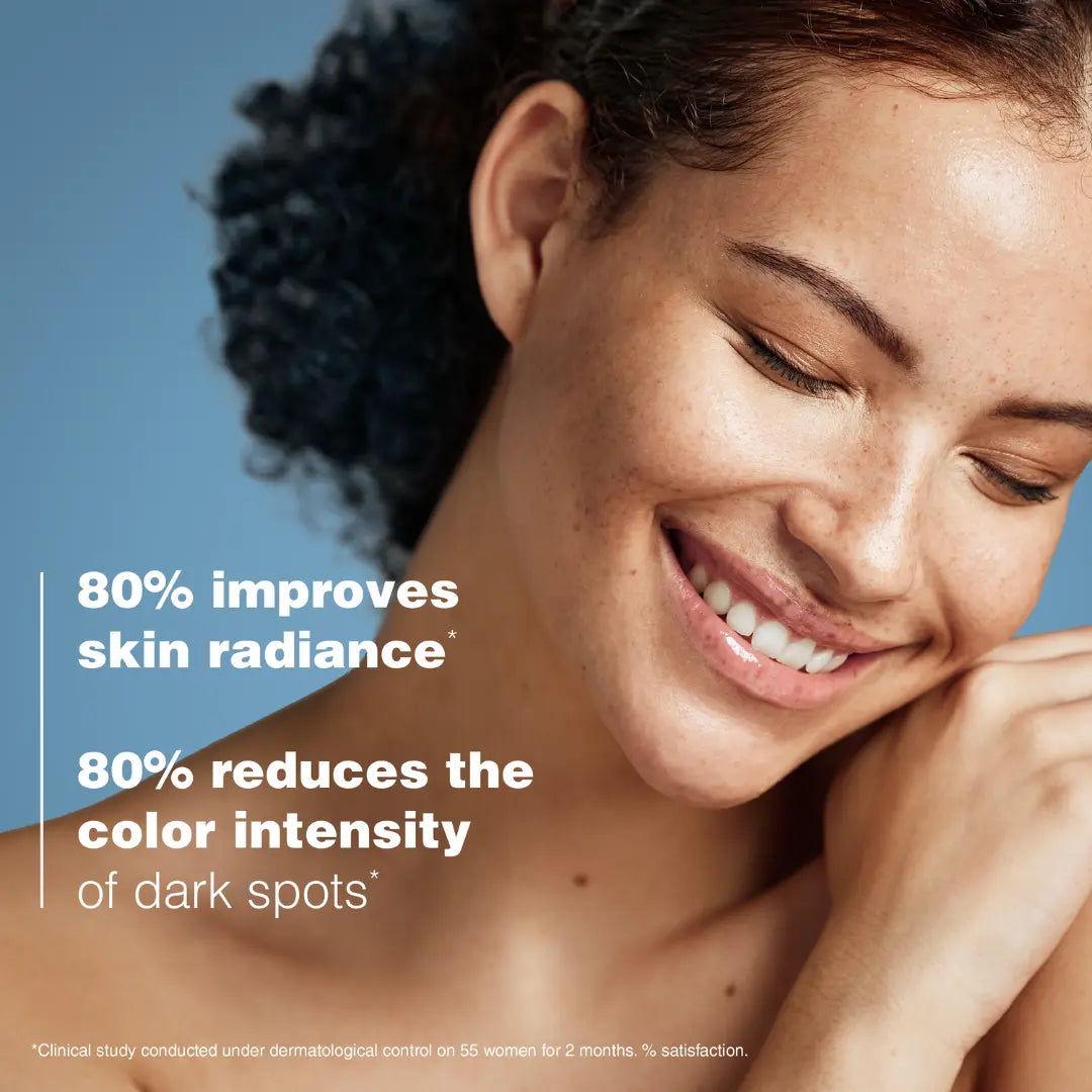 Ducray Melascreen fluid sunscreen with very high UVA and UVB protection.