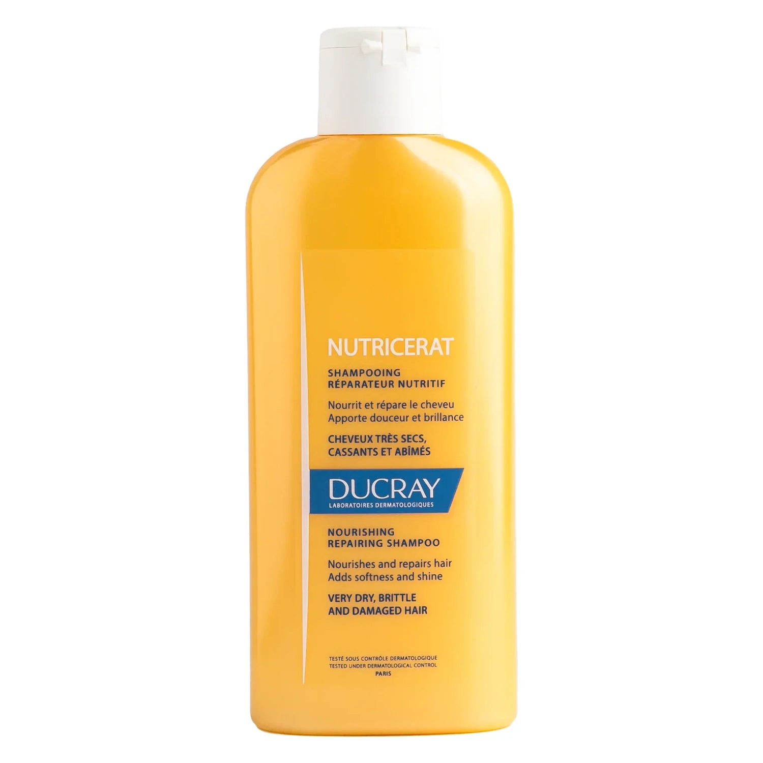 Ducray Nutricerat Nourishing Repairing Shampoo for very dry and damaged hair.
