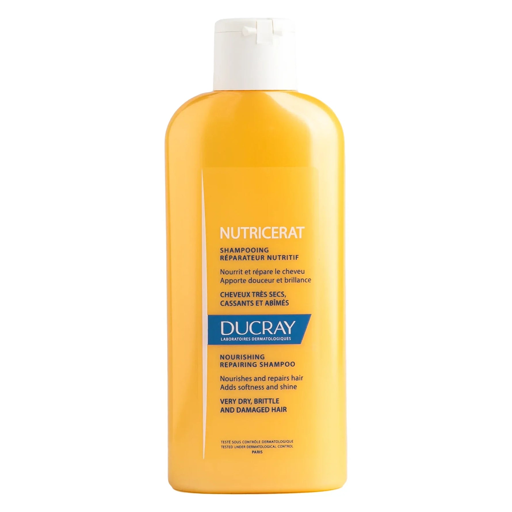 Ducray Nutricerat Nourishing Repairing Shampoo for very dry and damaged hair.
