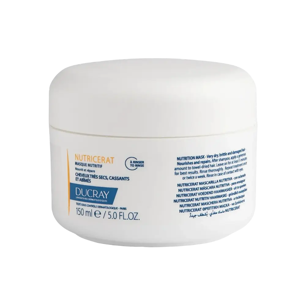 Ducray Nutricerat Nutrition Mask for very dry and damaged hair.